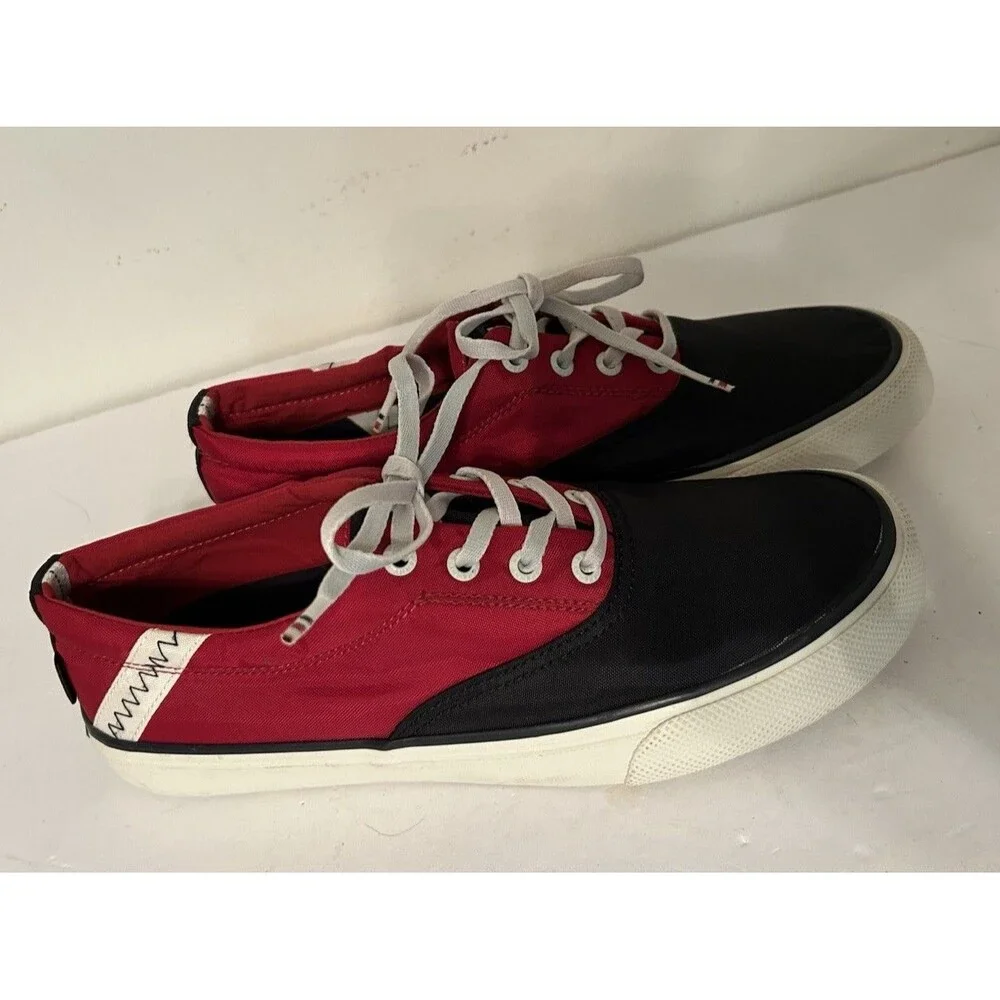 Sperry Striper II Bionic CVO SNEAKERS Shoes Nylon Men's Size 9 Red Navy